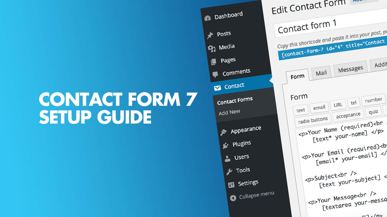 Plugin-Contact-form-7-Setup